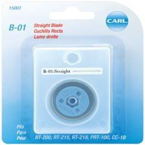 Carl Brands Professional Rotary Trimmer Replacement Blade Straight B-01...