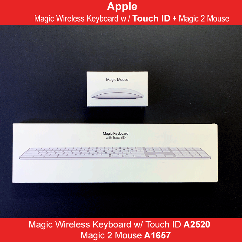AppleMagicキーボード タッチID搭載 A2520&マウス2 A1657 Amazon.com: Apple Magic Keyboard with Touch ID and Numeric