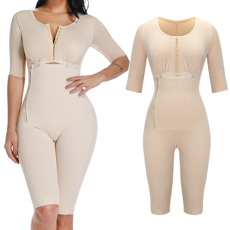 High Compression Shapewear Fajas Colombianas Post Surgery Body Shaper Garments