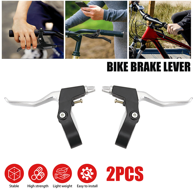 1 Pair Brake Levers V-Brakes Kit Handle Gear For BMX Mountain Bike MTB Bicycle