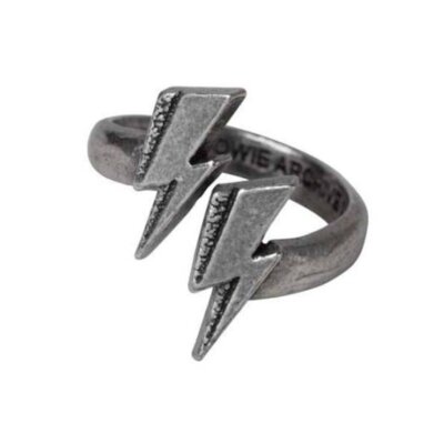 Alchemy Gothic David Bowie: Flash Pewter Unisex Ring   Ships in 2-4 Weeks   G...
