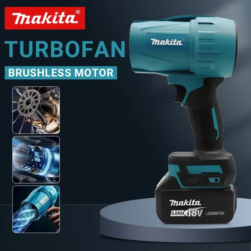 18V Violent Blower 30000RPM Turbo Jet Fan Electric Air Duster wind speed Turbo R