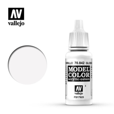Vallejo 70842 - Blanc brillant (17 ml)