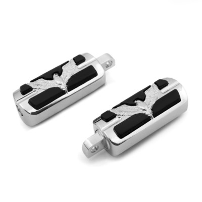 Fussrasten Eagle für Harley Dyna Switchback/ Wide Glide, Night Train chrom