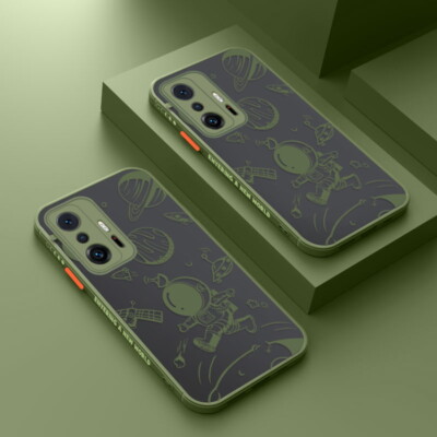 For Xiaomi Redmi Note 11 10 12 Pro 11T POCO ShockProof Astronaut Soft Case Cover