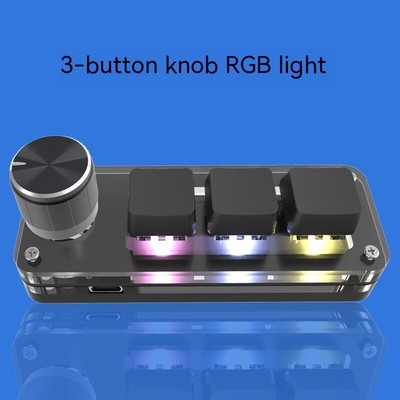 Custom Mini Keypad with RGB Backlight   Copy & Paste Shortcut Keyboard