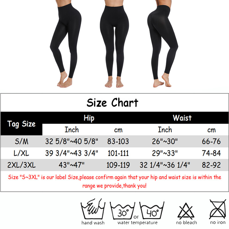 HIGH WAIST TUMMY CONTROL LEG SHAPER FAJA COLOMBIANA SLIMMING TONE LEGGINGS SOCKS