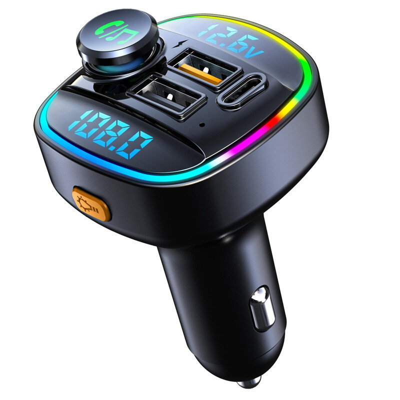 Dual Display Voltage Detection Auto Car Bluetooth FM Radio M