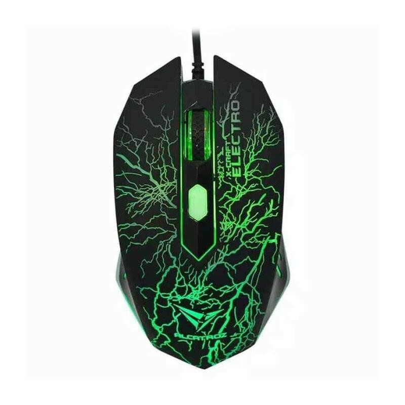 MAJORCRAFT CORKISH&AbuGarcia PROMAX　セット！ Alcatroz X-Craft Classic Electro Gaming Mouse USB Wired 2400