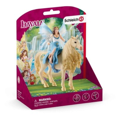 Schleich Bayala Eyela Riding on Golden Unicorn 42508