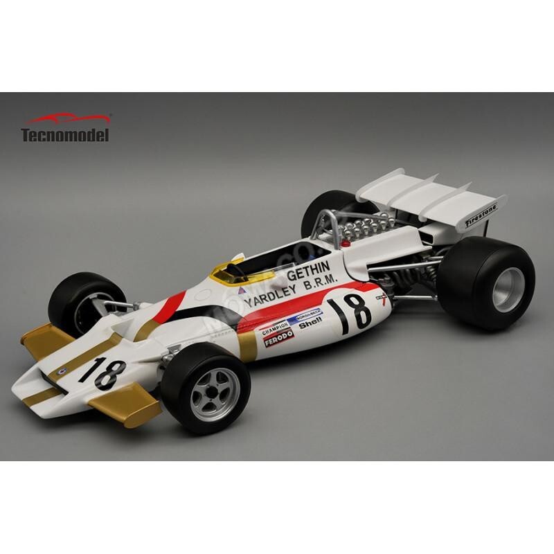 Tecnomodel Tm18-183a Brm P160 18 Peter Gethin Grand Prix D'Italie 1971 1er  1/18