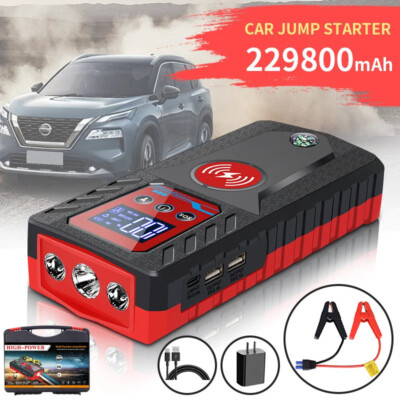 229800mah 8000A Portable Jump Starter 12V High-power Car Automobile Emergency