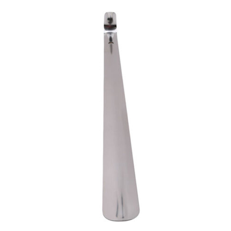 Metal Long Shoe Horn Reach Flexible Handle Shoehorn Remover Lifter Aid Slip 42cm