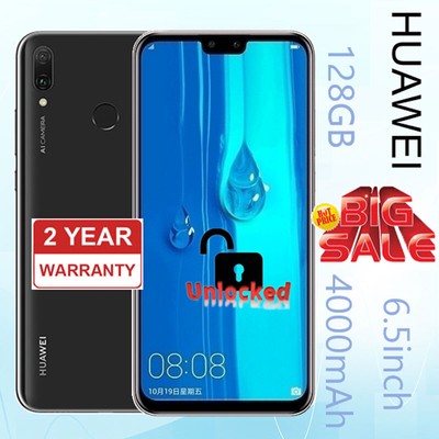 Huawei Y9 128GB 6.5inch Unlocked Android 9.0 2 Year Warranty -Smartphone New