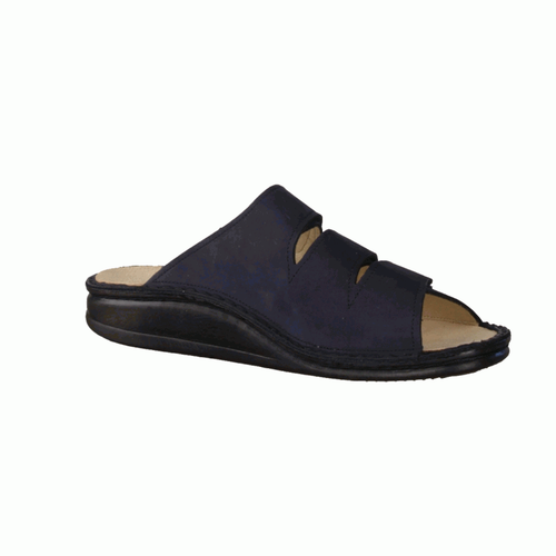 FINNCOMFORT FINNCOMFORT DAMEN PANTOLETTEN KORFU KORFU 01508 BLAU 223944