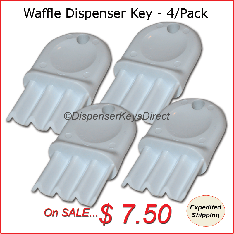 Toilet Tissue Dispensers Waffle Key For Paper Towel