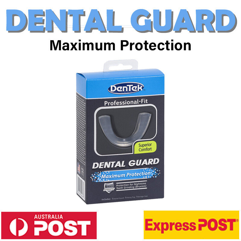 DenTek Professional Fit Dental Guard Protecion Bruxism Night Time Teeth