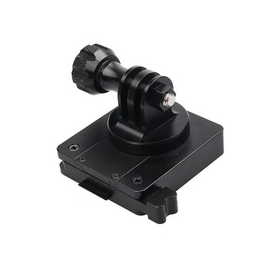 Aluminum Helmet Fastener Base Fixed Adapter Mount for Xiaomi Yi 2 4K Camera TR