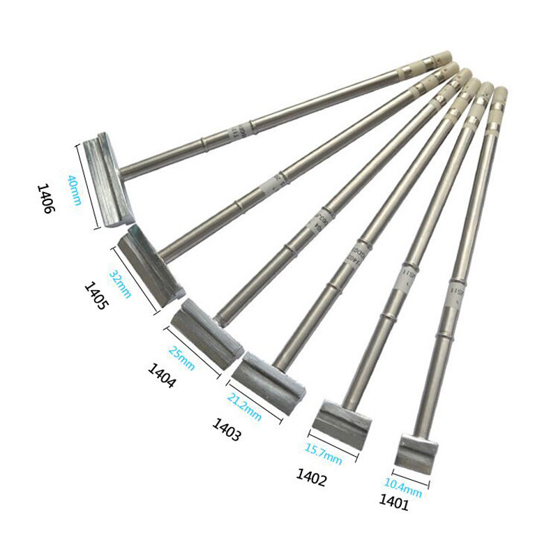 T12 Series Solder Iron Tip 1401 1402 1403 1404 1405/06 F