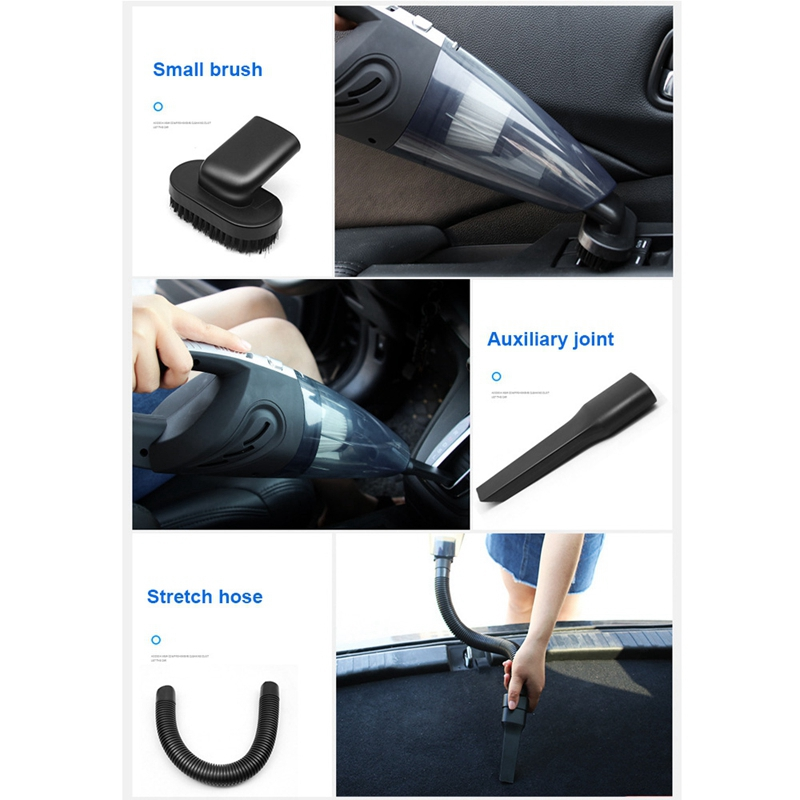 Powerful Car Vacuum Cleaner, Portable Wet Dry Handheld Strong Suction Cleaner