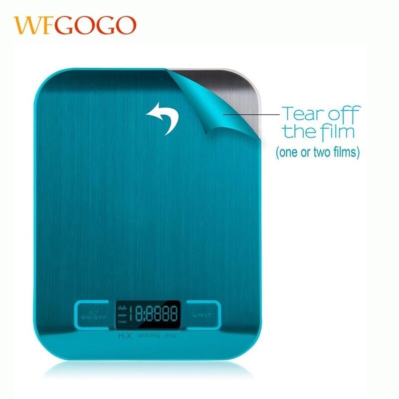 5000g/1g Digital Kitchen Scales LCD Food Weight Postal Scale Electronic Balance