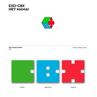 Exo Cbx Hey Mama 1st Mini Album Cd Photobook Photocard Without Poster