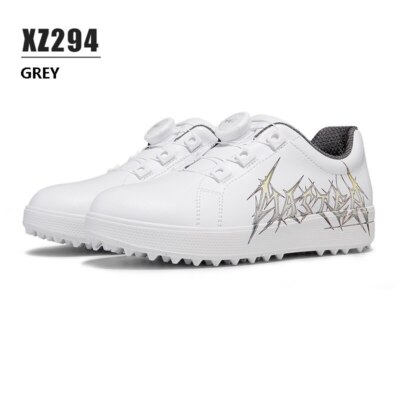 Teenagers Non-slip Printing Golf Shoes - PGM Children Waterproof Golf Trainers