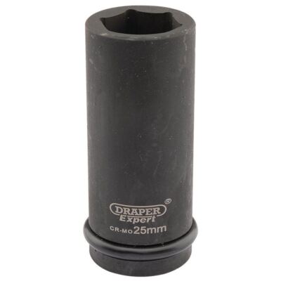 Draper Expert 25mm 3/4'' Square Drive Hi-Torq  6 Point Deep Impact Socket 05057