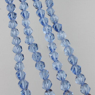Helix Shape 4mm 6mm 8mm 10mm 12mm Faceted Crystal Glass Loose Beads DIY Jewelry