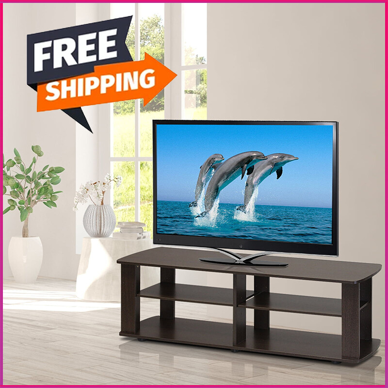 Open Shelving Cabinet For 42 Inch Tv Console Table