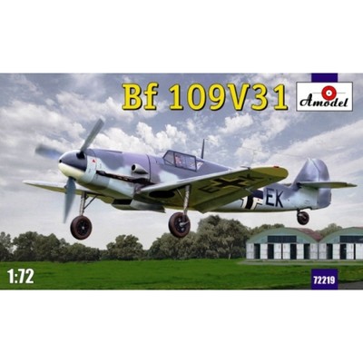 BF-109V31, plastic model kit scale 1/72 Amodel 72219