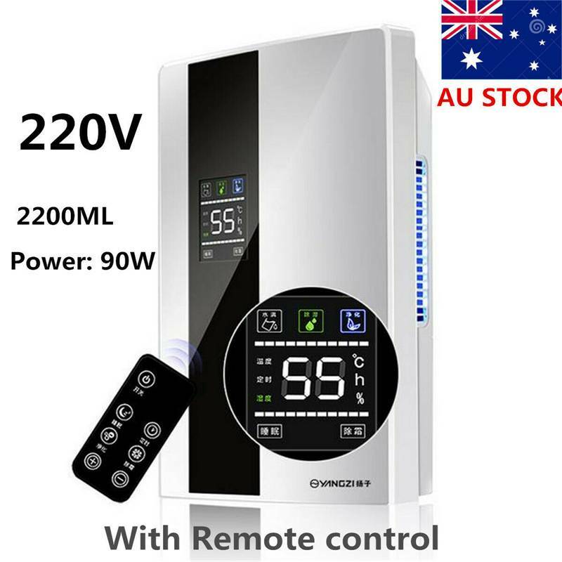 2.2L 220V Home Dehumidifier Mute Bedroom Basement Moisture Absorption Dryer  Mini | eBay