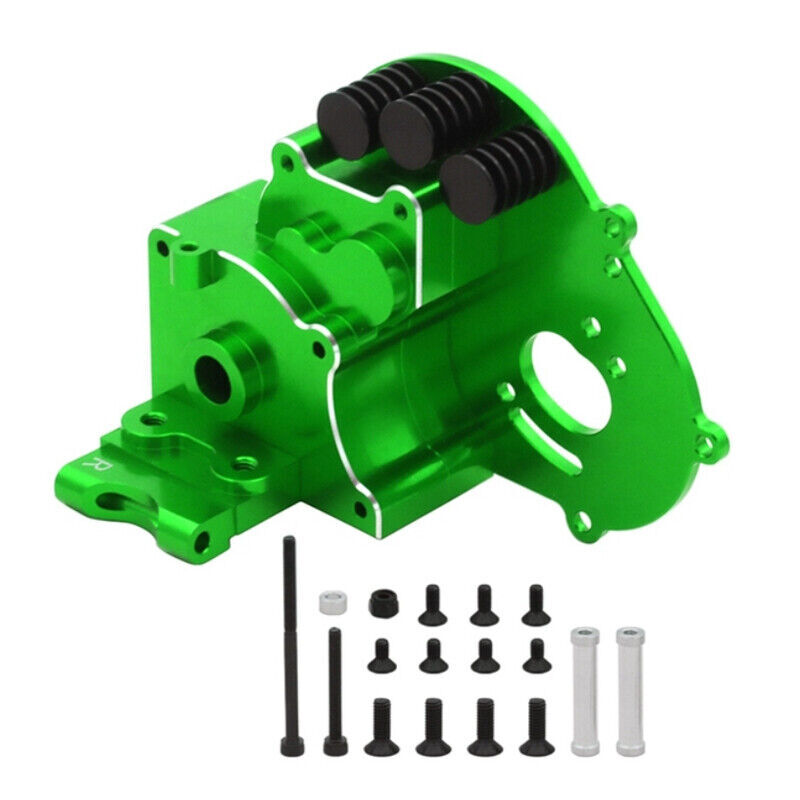 Aluminum Transmission Case For 1/10 Traxxas Slash Rustler Stampede Hoss VXL 2WD