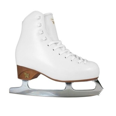 Botas Risport Venus + cuchillas de hielo grado 2 - patines de hielo - blanco