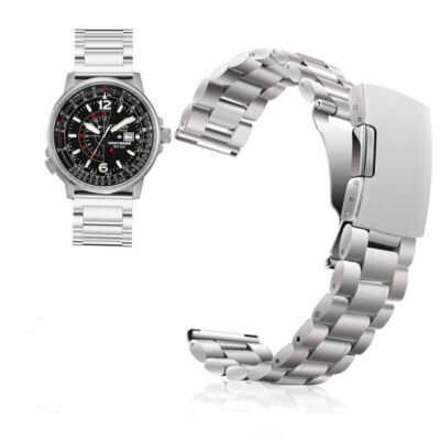 Stainless Steel Watch Band For Citizen Eco-Drive Promaster BJ7000-52E Silver