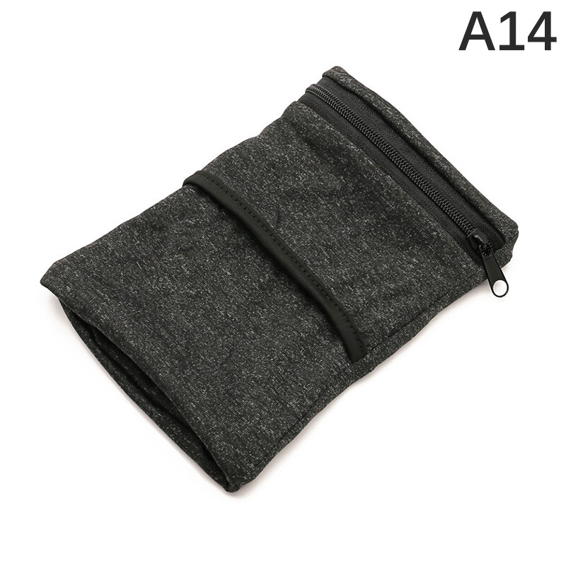 Zipper Running Bags Lightweight Wrist Wallet Pouch for Phone Wristband
