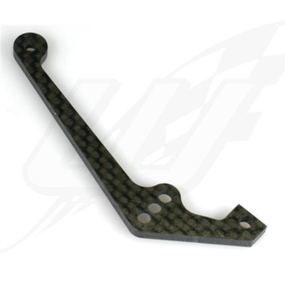 FR- Robitronic Piastra di sospensione superiore anteriore destra 3,0 mm - RA0008