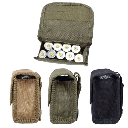 Tactical Molle Gauge Belt Shotgun Shell Ammo Pouch Waist Bag Holder Stroage