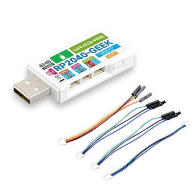 RP2040-GEEK Development Board Based On RP2040 Microcontroller 1.14 Inch 65K Colo