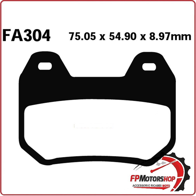 PASTIGLIE FRENO PER MOTO BMW K 1200 LI EBC FA304HH SINTERIZZATA