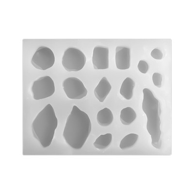Polygon Fondant Mold Silicone Polygon Mold for Cake Decoration Chocolate Cookies