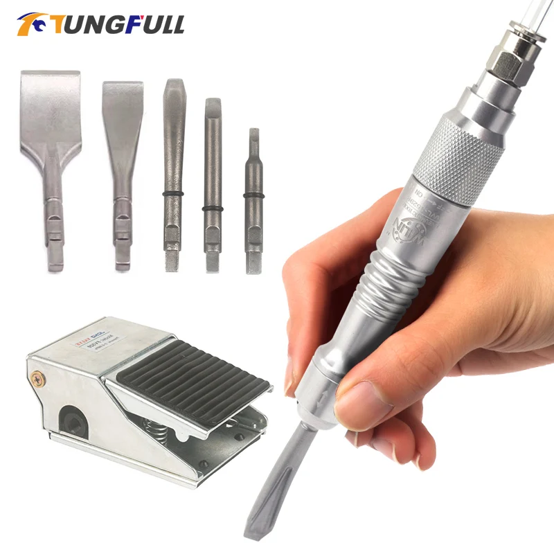 Mini Air Chisel Pneumatic Hammer Air Chisel Shovel Micro Air Flux Chipper Gas Sh
