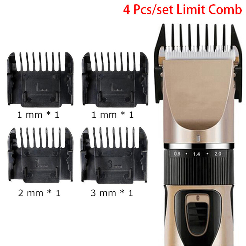 4 Pcs Guide Combs Hair Trimmer Clipper Limit Comb Cutting Gu