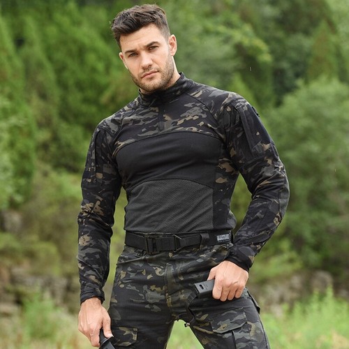 Maillot Paintball Rétro Camouflage - Devoted - Taille 4XL Adulte