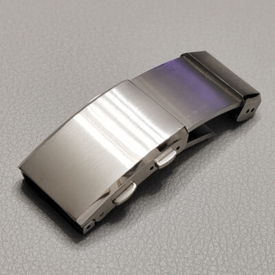 Deployant Clasp Folding Buckle Of High-Quality Stainless Steel Watch Band 22mm