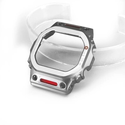 For Casio G-SHOCK DW5600 GWM5610 Bezel Metal Kit Watch Bnad Strap Case Cover