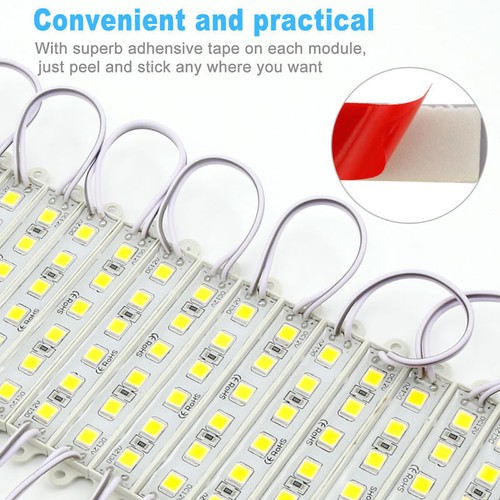 US 10~100ft 5054 SMD 6 LED Module Store Front Window Light Sign Lamp Waterproof