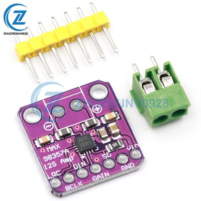 MAX98357 Amplifier Breakout Interface I2S Class D Module For ESP32 Raspberry Pi