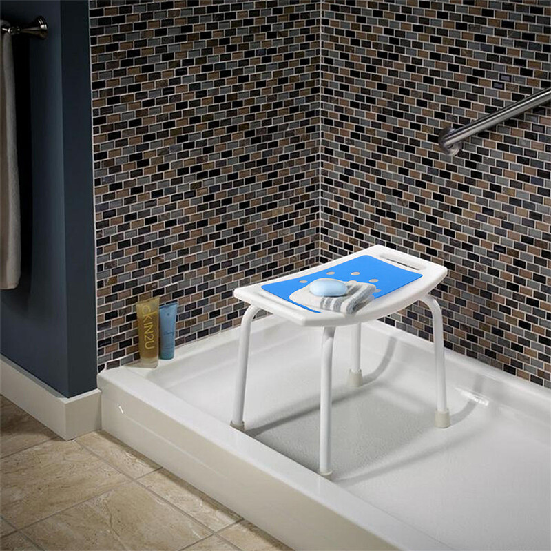 Non-slip Bathroom Bath Chair Stool Cushion Elderly Bath Tub Shower Chair St__-