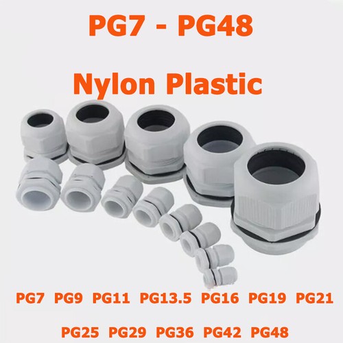 PG7/PG9/PG11/PG16/PG19/PG21-PG48 IP68 Waterproof Plastic Cable